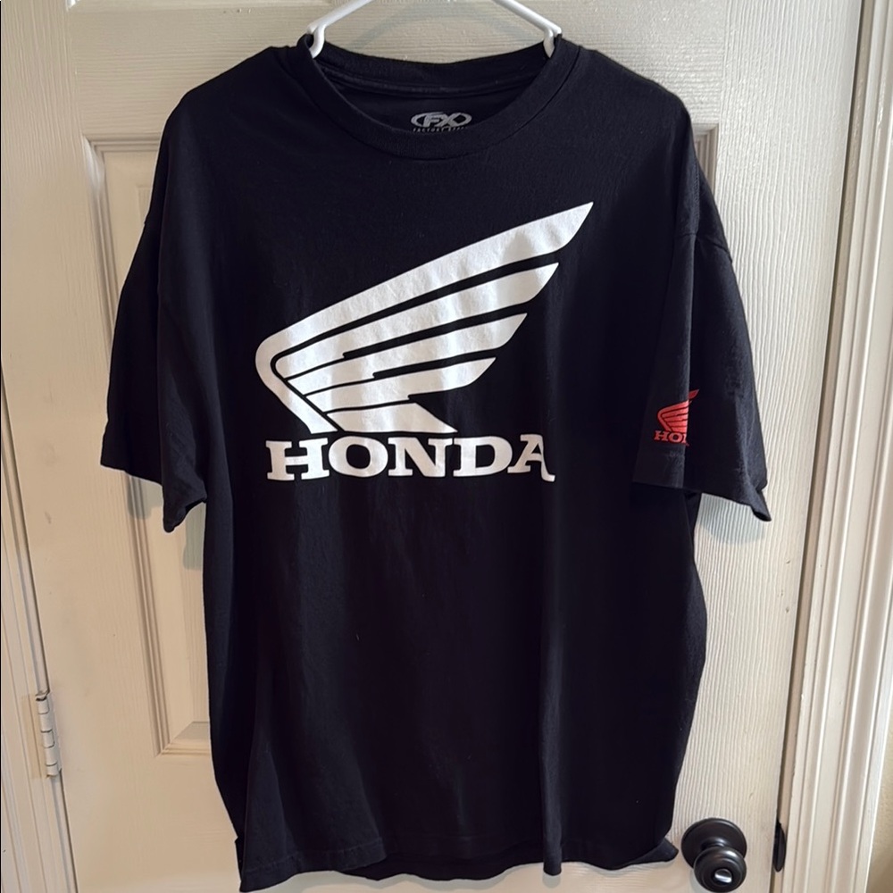 Honda Black T-Shirt for Men XL